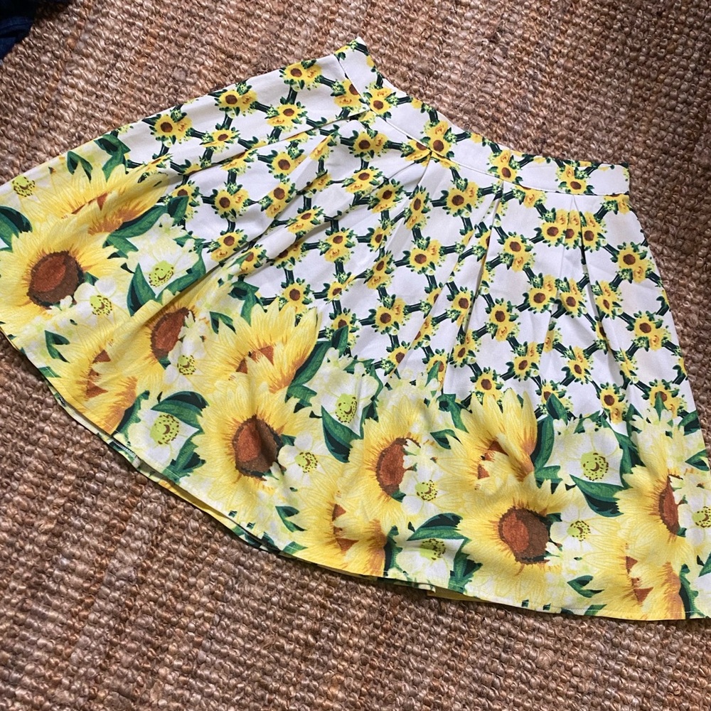 Sunflower skirt
